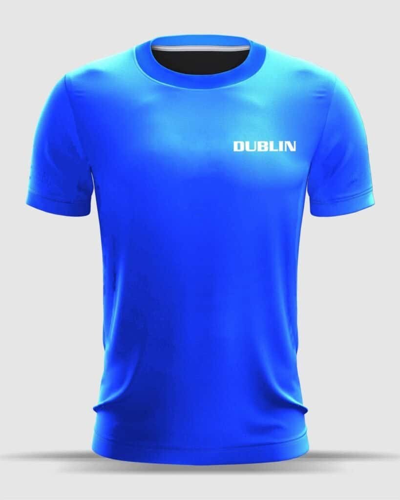 Blue Dublin T-Shirt front view