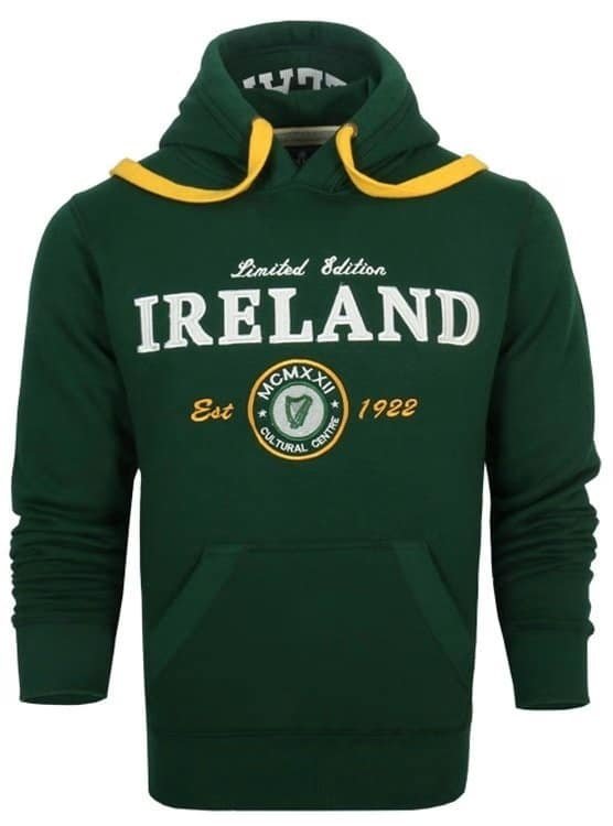 Irish Hoodie Green